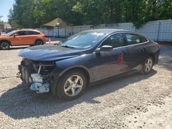 Vehiculos salvage en venta de Copart Knightdale, NC: 2016 Chevrolet Malibu LS