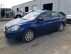 Salvage cars for sale at Jacksonville, FL auction: 2017 Nissan Sentra S