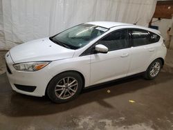 Salvage cars for sale at Ebensburg, PA auction: 2016 Ford Focus SE