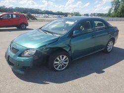 Salvage cars for sale at Dunn, NC auction: 2010 Toyota Corolla Base