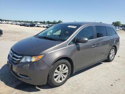 Salvage cars for sale at Sikeston, MO auction: 2016 Honda Odyssey SE