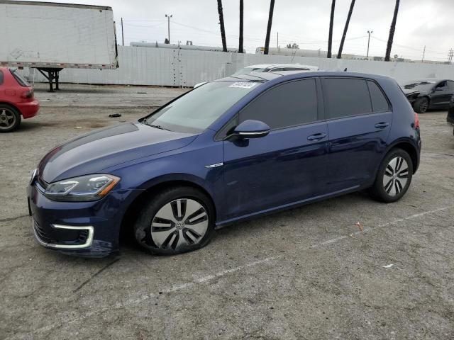 2018 Volkswagen E-GOLF SEL Premium