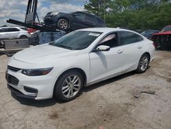 Chevrolet Malibu lt salvage cars for sale: 2017 Chevrolet Malibu LT