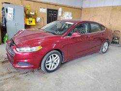 Salvage cars for sale at Kincheloe, MI auction: 2013 Ford Fusion SE