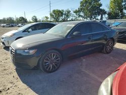 Salvage cars for sale from Copart Riverview, FL: 2014 Audi A6 Premium Plus