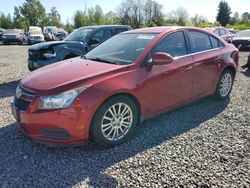 Salvage cars for sale at Portland, OR auction: 2012 Chevrolet Cruze ECO