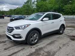 Salvage cars for sale at Ellwood City, PA auction: 2018 Hyundai Santa FE Sport