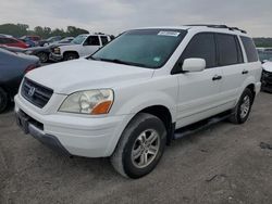 Salvage cars for sale from Copart Cahokia Heights, IL: 2003 Honda Pilot EXL