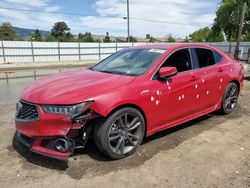 Carros salvage a la venta en subasta: 2018 Acura TLX TECH+A