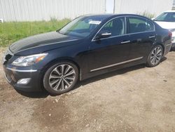 Salvage cars for sale from Copart Portland, MI: 2012 Hyundai Genesis 5.0L