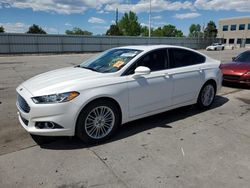 Ford salvage cars for sale: 2015 Ford Fusion SE