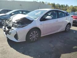 Salvage cars for sale at Exeter, RI auction: 2020 Toyota Prius Prime LE