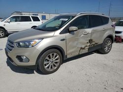 Vehiculos salvage en venta de Copart Haslet, TX: 2017 Ford Escape Titanium
