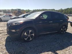 Salvage cars for sale at Ellenwood, GA auction: 2017 Hyundai Tucson Limited