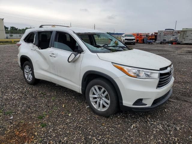 2016 Toyota Highlander LE