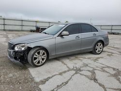 Salvage cars for sale at Walton, KY auction: 2008 Mercedes-Benz C 300 4matic