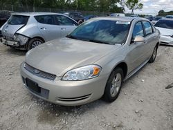 Salvage cars for sale from Copart Cicero, IN: 2012 Chevrolet Impala LS
