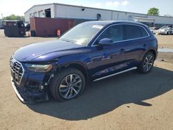 Salvage cars for sale from Copart New Britain, CT: 2021 Audi Q5 Premium Plus