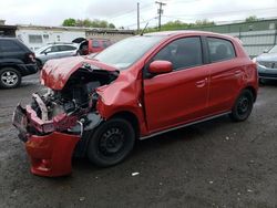 Salvage cars for sale at New Britain, CT auction: 2014 Mitsubishi Mirage DE