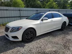 Salvage cars for sale at Greenwell Springs, LA auction: 2014 Mercedes-Benz S 550