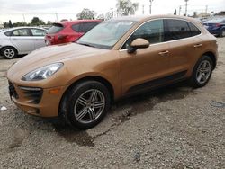 Salvage cars for sale at Los Angeles, CA auction: 2015 Porsche Macan S