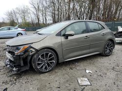 Salvage cars for sale from Copart Candia, NH: 2019 Toyota Corolla SE