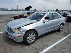 Salvage cars for sale from Copart Van Nuys, CA: 2006 Mercedes-Benz C 280