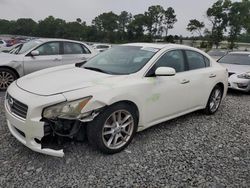 Salvage cars for sale at Byron, GA auction: 2011 Nissan Maxima S