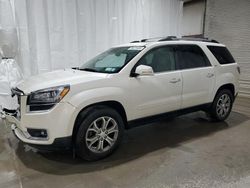 Salvage cars for sale from Copart Leroy, NY: 2015 GMC Acadia SLT-1