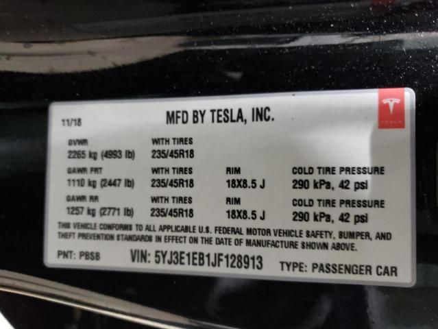 2018 Tesla Model 3