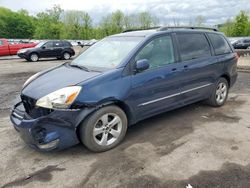 Salvage cars for sale at Marlboro, NY auction: 2005 Toyota Sienna XLE