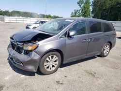 Salvage cars for sale at auction: 2015 Honda Odyssey EXL