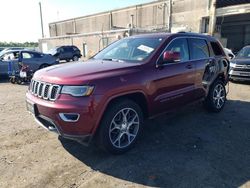 Salvage cars for sale at Fredericksburg, VA auction: 2018 Jeep Grand Cherokee Limited