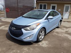 Salvage cars for sale from Copart Montreal Est, QC: 2013 Hyundai Elantra Coupe GS