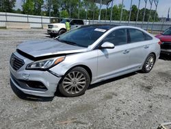 Salvage cars for sale at Spartanburg, SC auction: 2015 Hyundai Sonata Sport