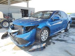 Toyota Camry le salvage cars for sale: 2020 Toyota Camry LE