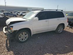 Salvage cars for sale at Phoenix, AZ auction: 2006 Toyota Highlander Hybrid