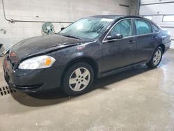 Chevrolet Impala ls salvage cars for sale: 2010 Chevrolet Impala LS