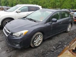 Vehiculos salvage en venta de Copart Marlboro, NY: 2014 Subaru Impreza Premium
