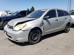 Toyota Corolla Matrix xr salvage cars for sale: 2003 Toyota Corolla Matrix XR