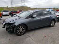Salvage cars for sale at Littleton, CO auction: 2012 Honda Civic EX