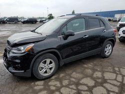 Salvage cars for sale at Woodhaven, MI auction: 2019 Chevrolet Trax 1LT