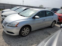 Salvage cars for sale at San Antonio, TX auction: 2015 Nissan Sentra S