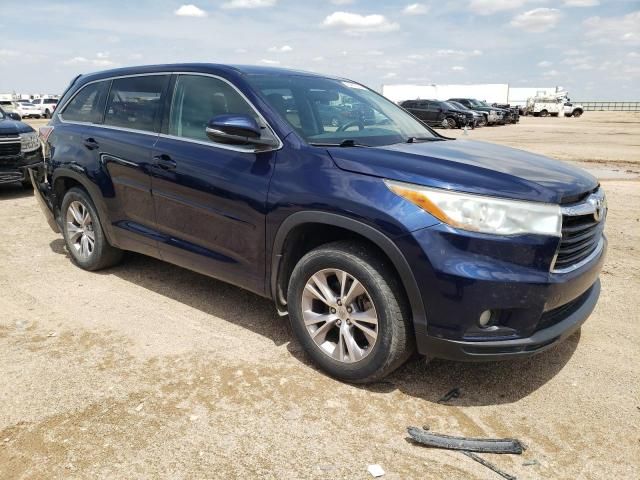 2015 Toyota Highlander LE