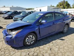 Salvage cars for sale from Copart Vallejo, CA: 2016 Toyota Prius