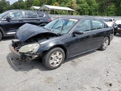 Salvage cars for sale at Savannah, GA auction: 2006 Nissan Altima S