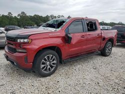 Salvage cars for sale at Houston, TX auction: 2019 Chevrolet Silverado C1500 RST