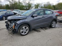 Salvage cars for sale at Ellwood City, PA auction: 2021 Honda HR-V LX
