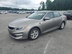 Salvage cars for sale from Copart Dunn, NC: 2016 KIA Optima LX