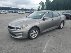 Salvage cars for sale at Dunn, NC auction: 2016 KIA Optima LX